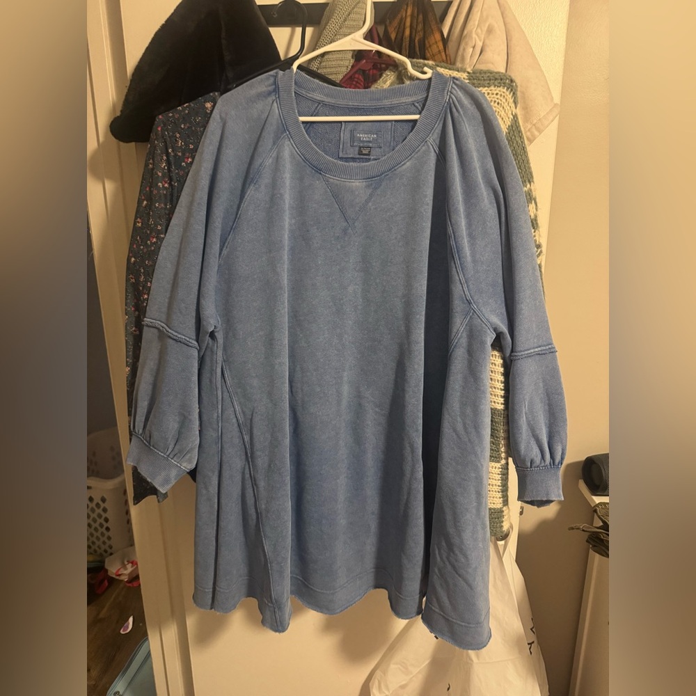 American Eagle Sweatshirt Dress/Tunic